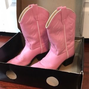 Girls Old West Cowgirl Boots